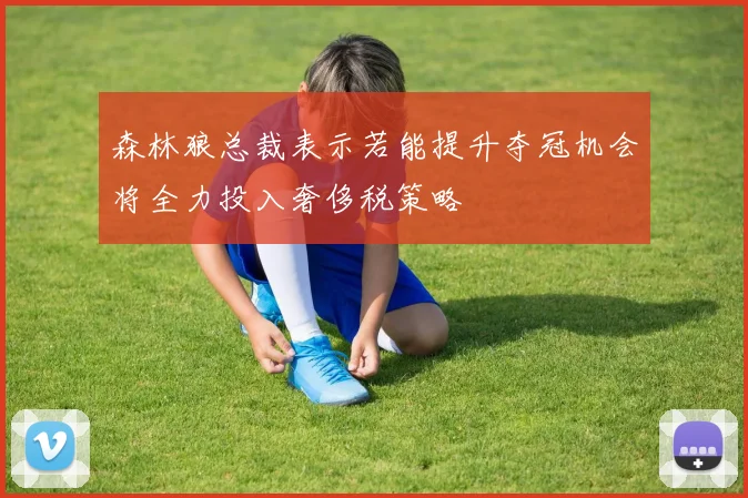 森林狼总裁表示若能提升夺冠机会将全力投入奢侈税策略